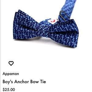Boy's Appaman Anchor Bow Tie